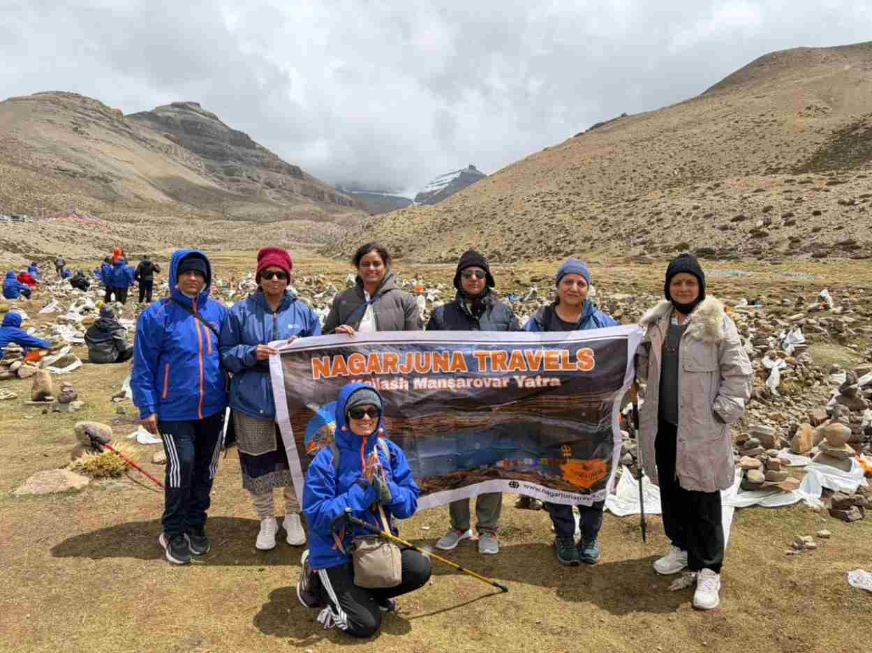 Our recent group tour to Kailash Mansarovar Yatra by Nagarjuna Travels