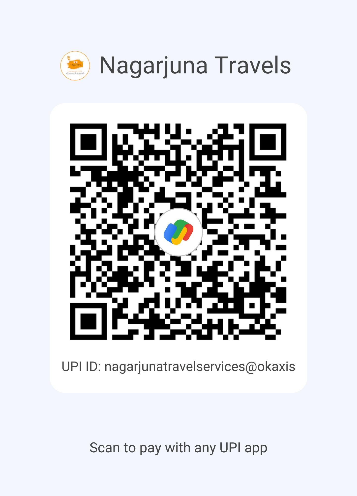 Nagarjuna Travels UPI QR Code