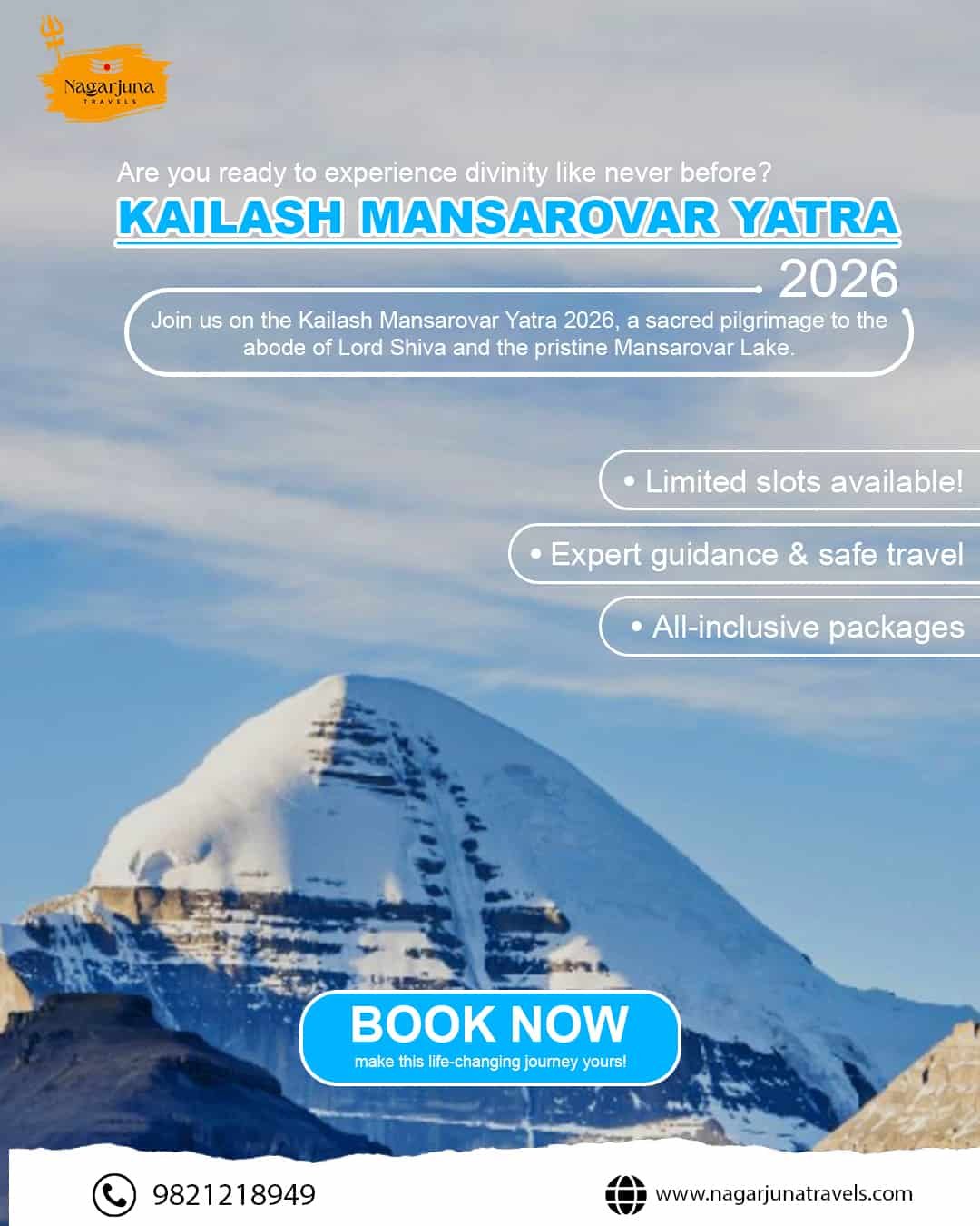 Kailash Mansarovar Yatra 2026