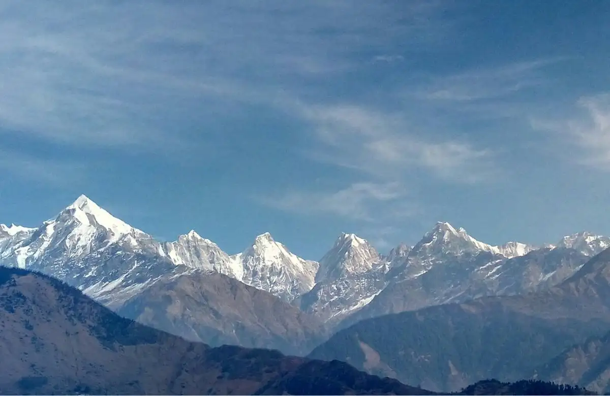View of Panchachuli Base Camp