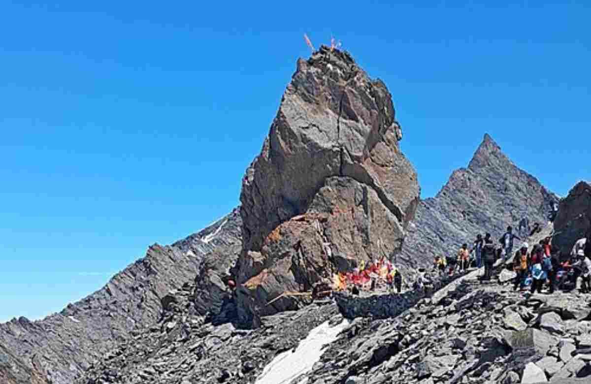 Jaon to Shrikhand Mahadev trek route showing distance, trail and major camps in Himachal Pradesh