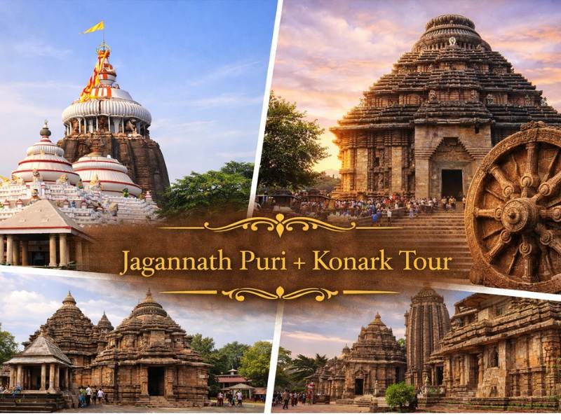 Jagannath Puri + Konark Tour